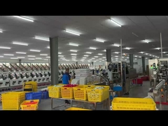 100% νήμα πολυεστέρα για τη ραπτική βιομηχανία χρωματισμένο