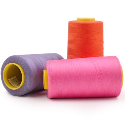 3000Y 4000Y 5000 Yards 100% Polyester Ύφασμα 40/2 Δωρεάν δείγμα