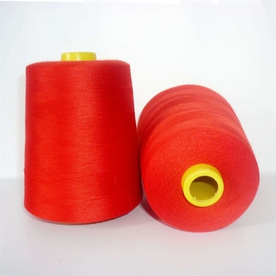 100% Polyester σακούλα ραπτική κλωστή Spun Ne 40/2 10000 μέτρα Polyester ραπτική κλωστή υψηλή αντοχή