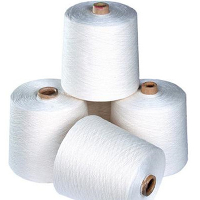 20/2 40/2 60/2 100% Polyester Ring Spun Yizheng Fiber Raw White Yarn