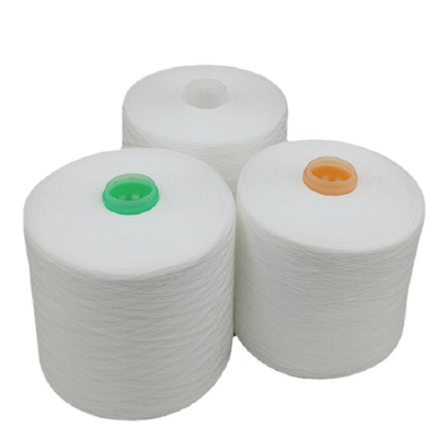 100% Polyester Core Spun Yarn Ακατέργαστο λευκό 20/2 20/3 40/2 40/3