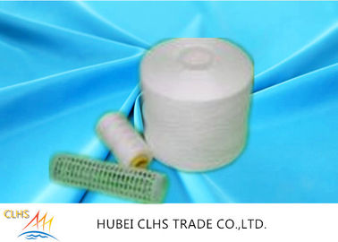 100% Ring Spun 40/2 Polyester Yarn Ακατέργαστο λευκό χαρτί/πλαστικό κώνο