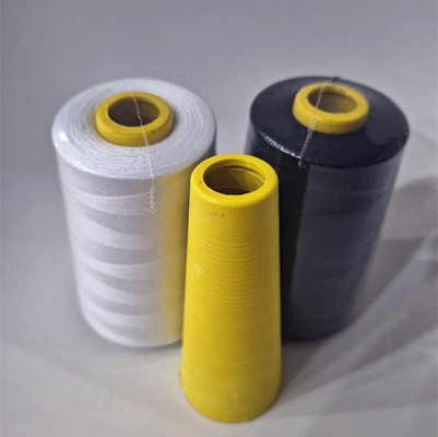 Εταιρεία απευθείας πώληση 202 402 Polyester ραπτομηχανή νήμα πολύχρωμη μικρή μεγάλη κυλίνδρια ραπτομηχανή νήμα