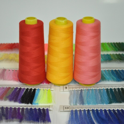 402 νήμα μηχανής, 3000Yards συνδέοντας Serging νήμα για DIY ραπτική μηχανή