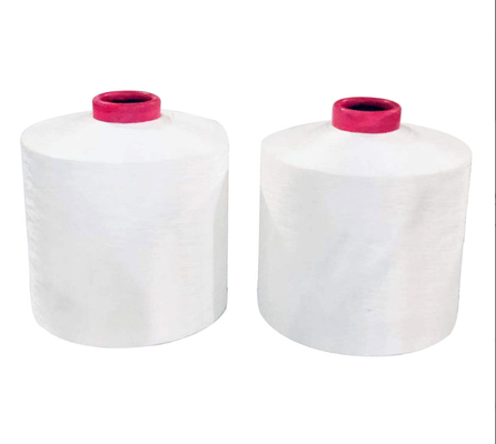 150D/48F Dope βαμμένο Balck Raw White DTY 100% Polyester Yarn για πλέξιμο κάλτσες String