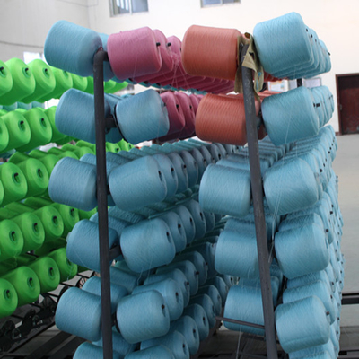 Προσαρμοσμένο χρώμα 40S/2 100% Polyester Spun Yarn για νήματα ραπτικής πολυεστέρα