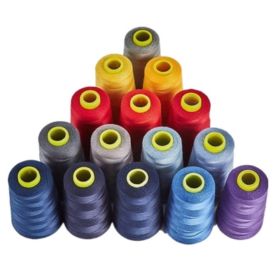 3000Y 4000Y 5000 Yards 100% Polyester Ύφασμα 40/2 Δωρεάν δείγμα
