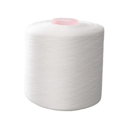 100% Polyester Ring Spun Yarn Raw White Polyester Twisted Yarn (Πολυεστέρας με δαχτυλίδι)