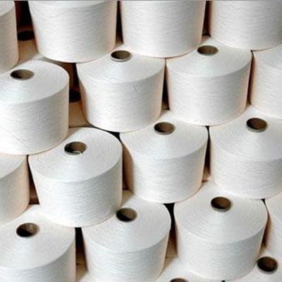 Ακατέργαστο λευκό 40/2 Yizheng Spun Polyester Yarn για ράψιμο νήματος AAA βαθμού