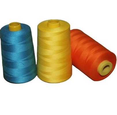 5000 Yards ραπτικό νήμα Polyester ραπτικό νήμα Πολυχρωματικό εργοστάσιο Πολυτελή νήματα Polyester