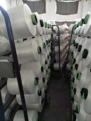 150D/48F/2 300D/96F/2 DTY NIM LIM Ακατέργαστο λευκό 100% νήμα από νήματα πολυεστέρα