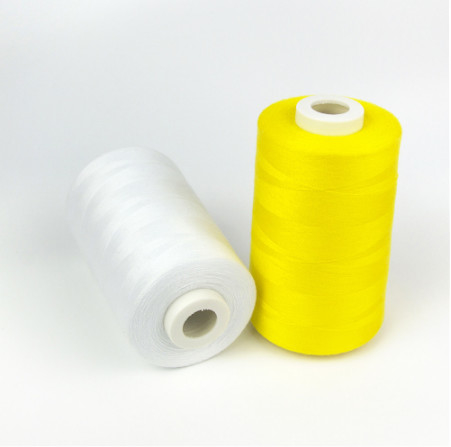 Εταιρεία απευθείας πώληση 202 402 Polyester ραπτομηχανή νήμα πολύχρωμη μικρή μεγάλη κυλίνδρια ραπτομηχανή νήμα