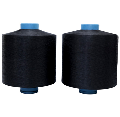 75d/36f, 150d/48f Ντόπινγκ βαμμένο Balck Raw White DTY 100% Polyester Yarn για πλέξιμο